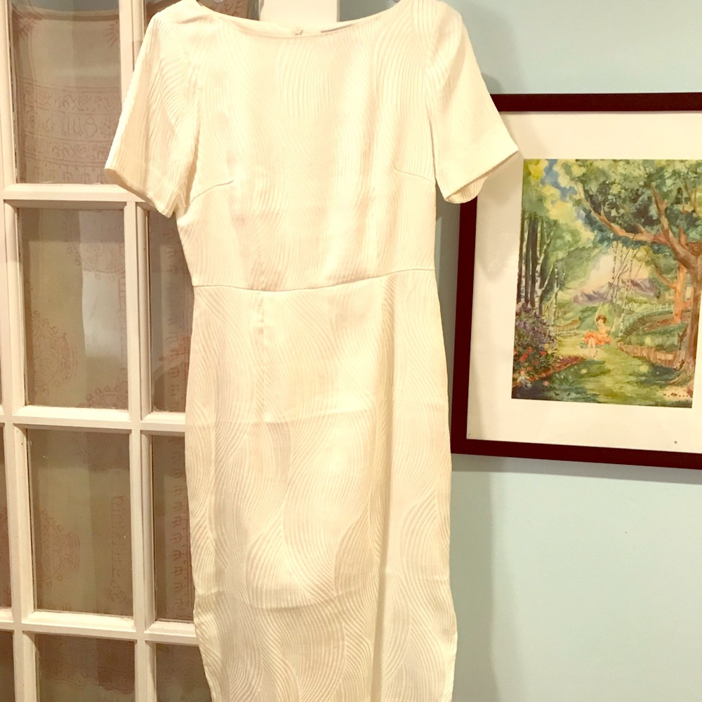 Short Sleeved White H&M Dress